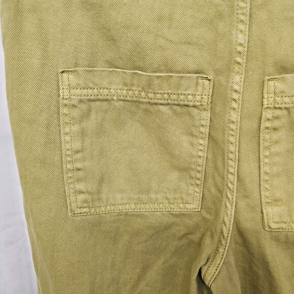 Universal Thread Olive Canvas Drawstring Pants Wide Leg Boho Comfy 36 - Picture 8 of 13